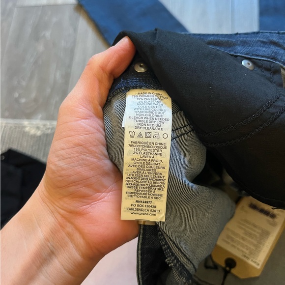 NWT PrAna Kara Jeans Skinny Dark Was Size 6 / 28 30” inseam - Picture 8 of 12